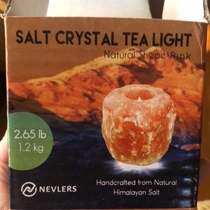 Salt Crystal Tea Light